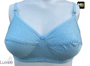 Soft Cotton Bra – Wireless, Breathable & Full Coverage