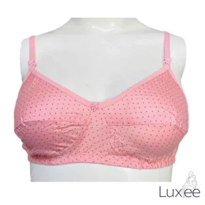 Soft Cotton Bra – Wireless, Breathable & Full Coverage