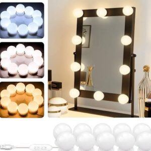 Mirror Light – LED Touch Sensor Makeup Mirror with Adjustable Brightness | Rechargeable Vanity Mirror for Home & Travel