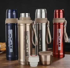 Stylish Leak-Proof BPA-Free Bottle for Office, Gym & Travel | Reusable, Durable & Eco-Friendly Design