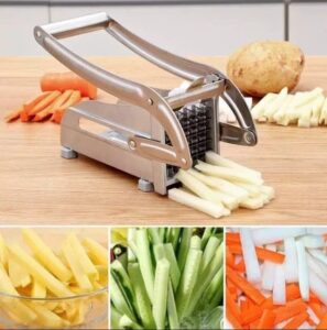 Vegetable Cutter – Multi-Functional Vegetable Chopper & Slicer | Manual Hand Cutter with Sharp Blades for Kitchen Use