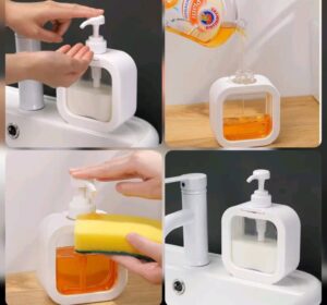 Hand Wash Pump Liquid Bottle – Refillable Soap Dispenser for Bathroom & Kitchen | Leak-Proof, Durable & Stylish Pump Bottle