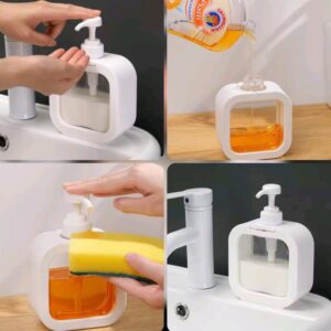 Hand Wash Pump Liquid Bottle – Refillable Soap Dispenser for Bathroom & Kitchen | Leak-Proof, Durable & Stylish Pump Bottle